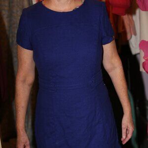 boden blue dress 10 R